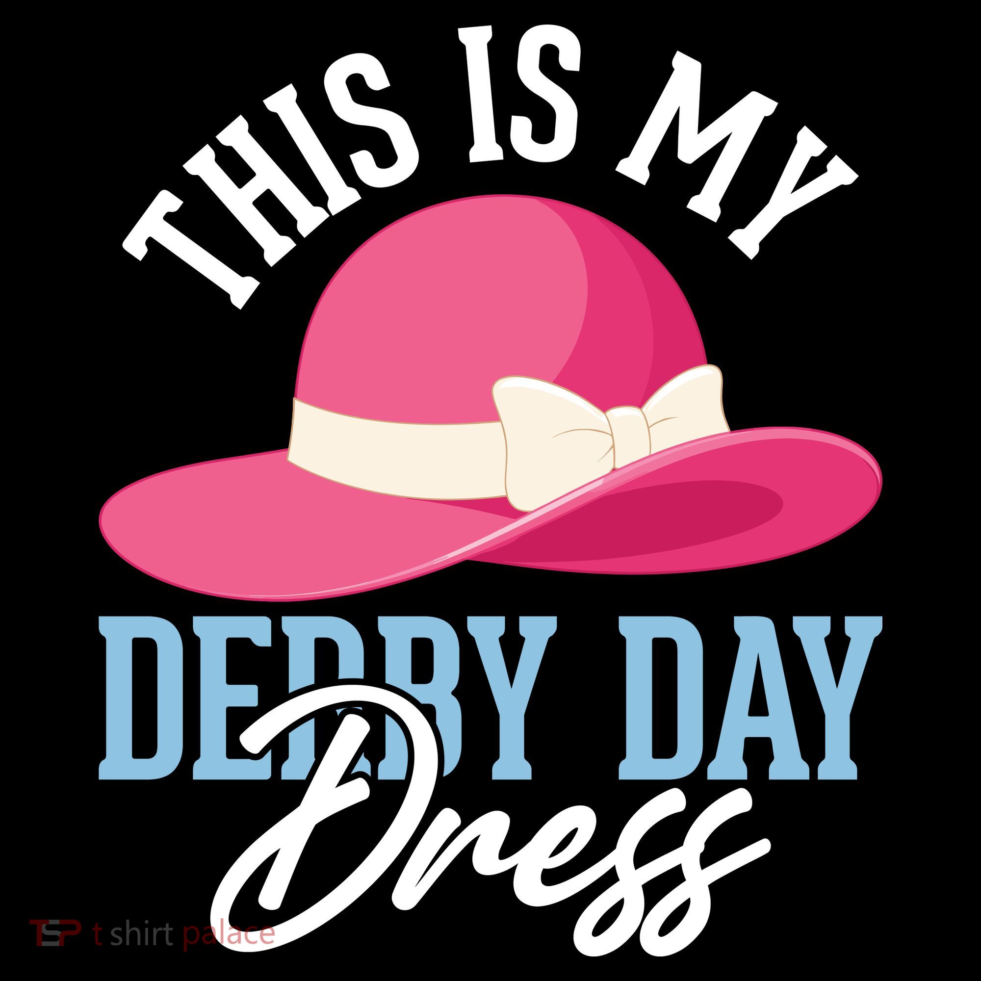 This Is My Derby Day Dress Women's Hoodie