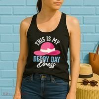 This Is My Derby Day Dress Women's Tank Top thumb 2