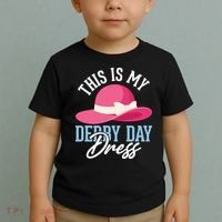 This Is My Derby Day Dress Toddler T-Shirt thumb 2