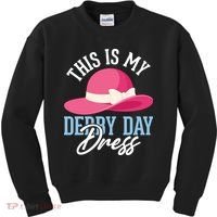 This Is My Derby Day Dress Kids Sweatshirt thumb 0
