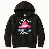 This Is My Derby Day Dress Kids Hoodie thumb 0