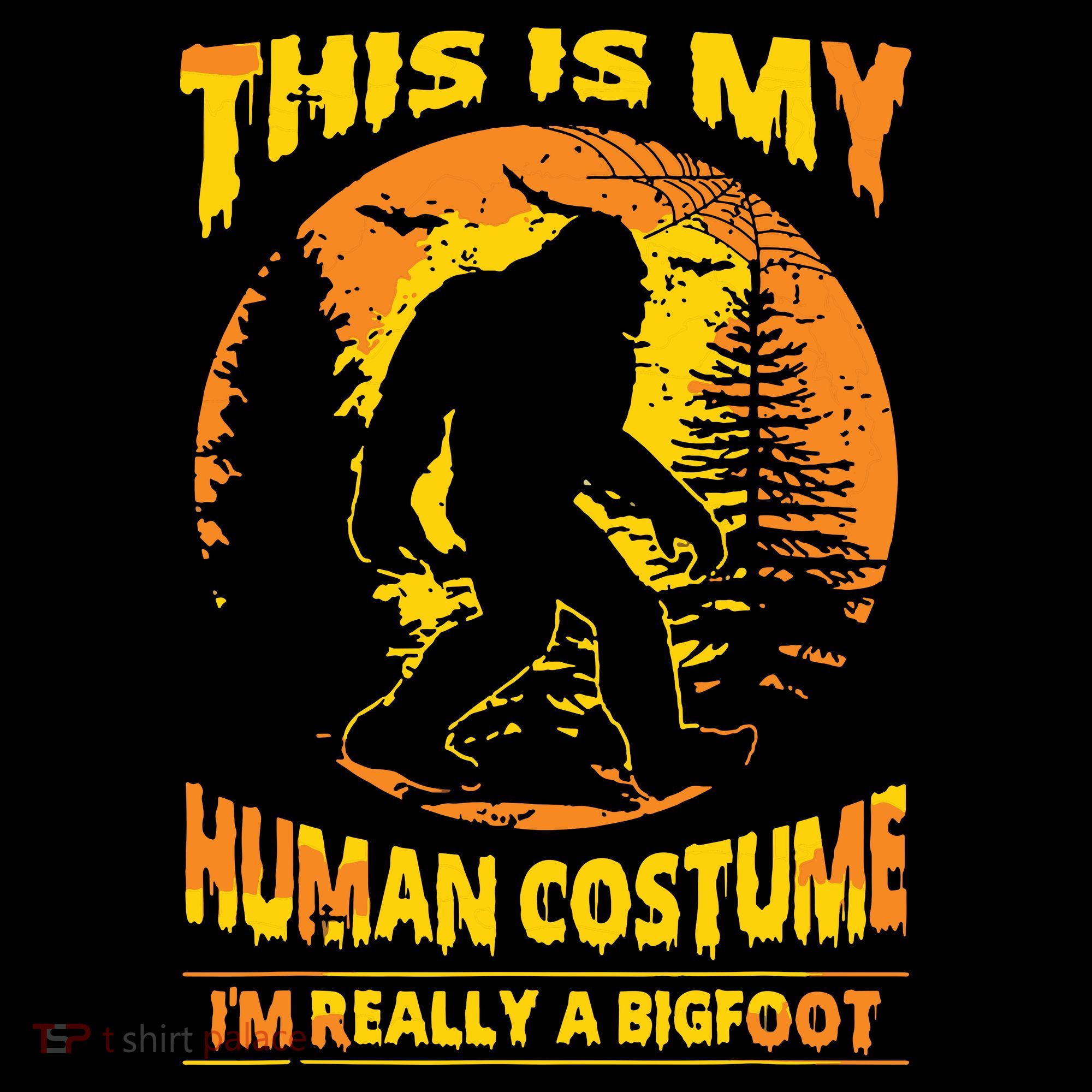 This Is My Human Costume I'm Really A Bigfoot Mousepad
