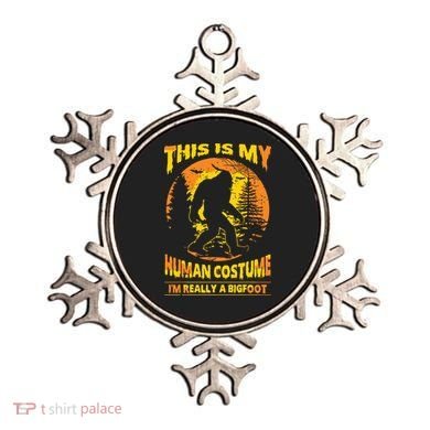 This Is My Human Costume I'm Really A Bigfoot Ornament