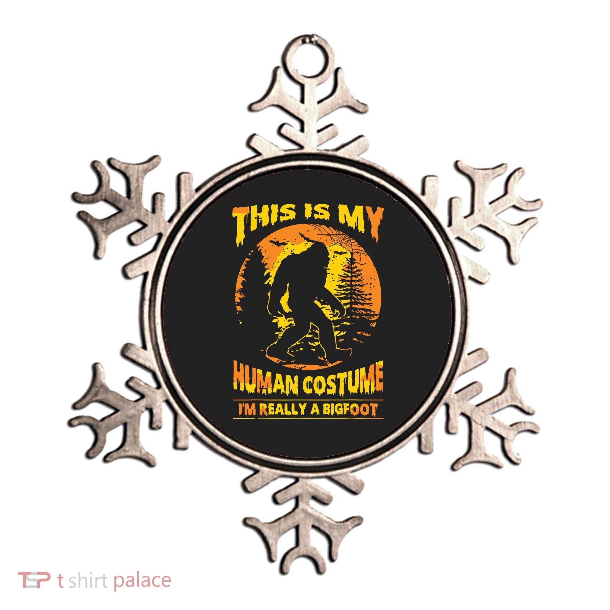 This Is My Human Costume I'm Really A Bigfoot Ornament