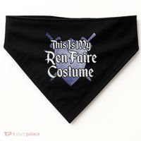 This Is My Ren Faire Costume Funny Renaissance Fair Graphic USA-Made Doggie Bandana thumb 0