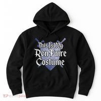 This Is My Ren Faire Costume Funny Renaissance Fair Graphic Hoodie thumb 0