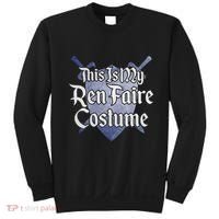 This Is My Ren Faire Costume Funny Renaissance Fair Graphic Sweatshirt thumb 0