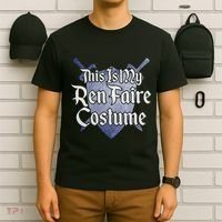 This Is My Ren Faire Costume Funny Renaissance Fair Graphic T-Shirt thumb 6