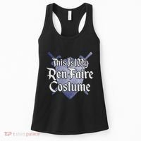 This Is My Ren Faire Costume Funny Renaissance Fair Graphic Women's Tank Top thumb 0