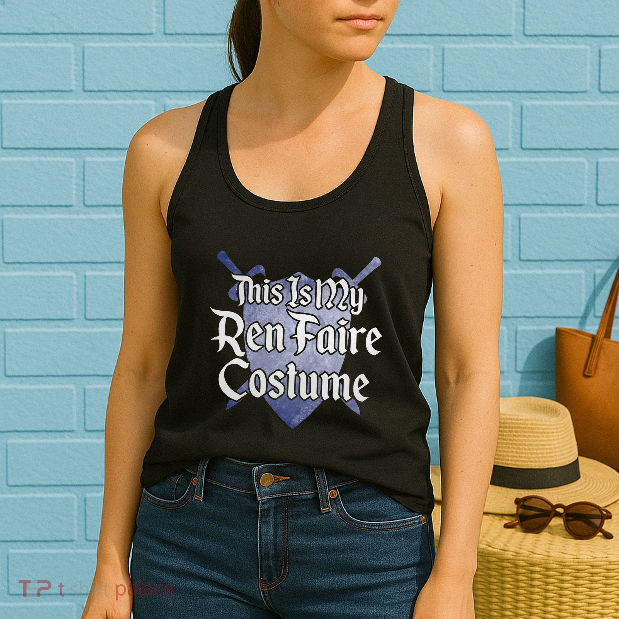 This Is My Ren Faire Costume Funny Renaissance Fair Graphic Women's Tank Top