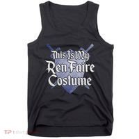 This Is My Ren Faire Costume Funny Renaissance Fair Graphic Tank Top thumb 0