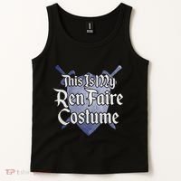 This Is My Ren Faire Costume Funny Renaissance Fair Graphic Tank Top thumb 2