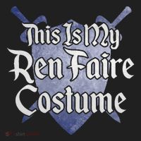 This Is My Ren Faire Costume Funny Renaissance Fair Graphic Golf Towel thumb 3