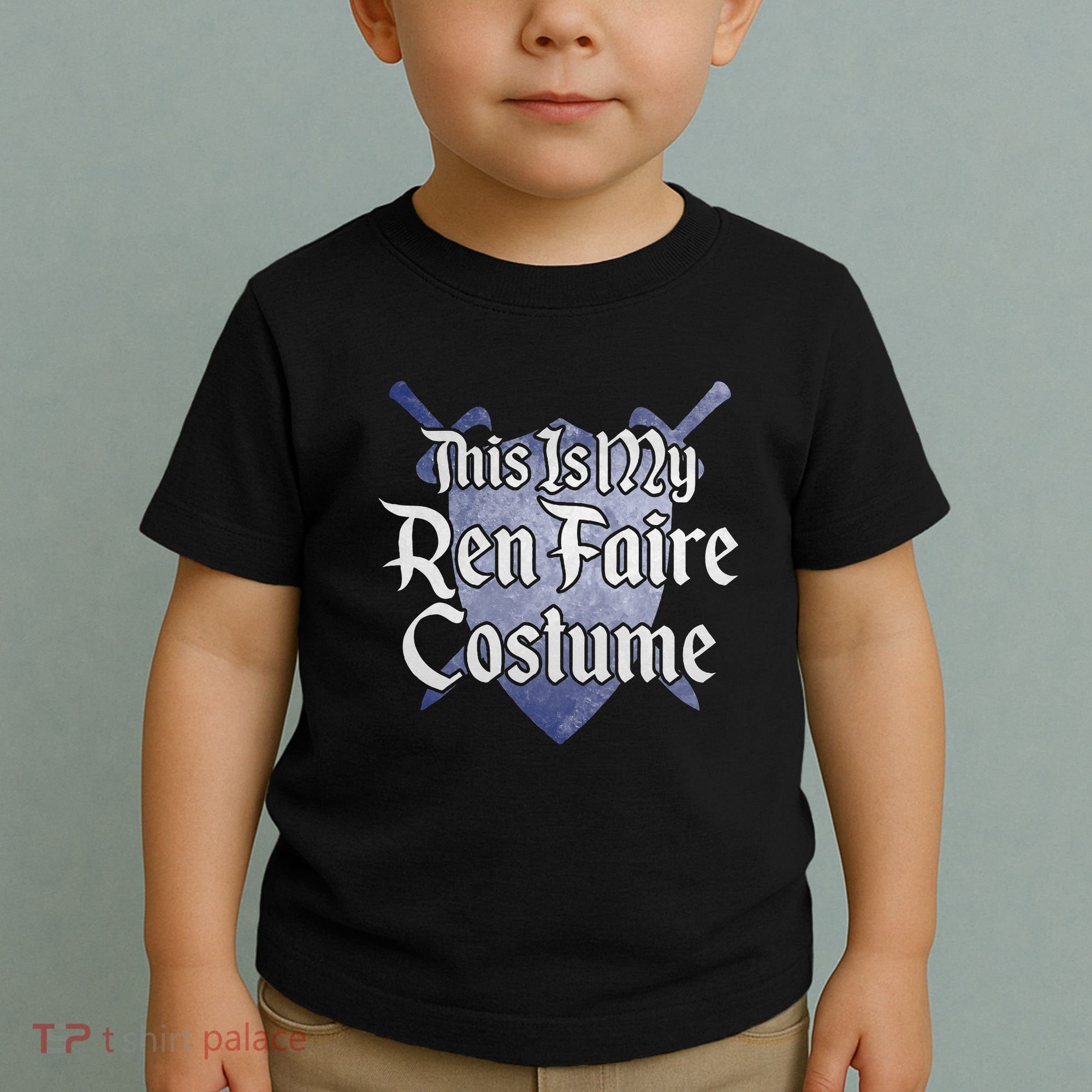 This Is My Ren Faire Costume Funny Renaissance Fair Graphic Toddler T-Shirt