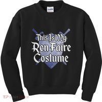 This Is My Ren Faire Costume Funny Renaissance Fair Graphic Kids Sweatshirt thumb 0