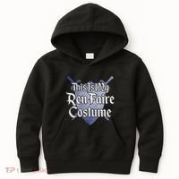 This Is My Ren Faire Costume Funny Renaissance Fair Graphic Kids Hoodie thumb 0