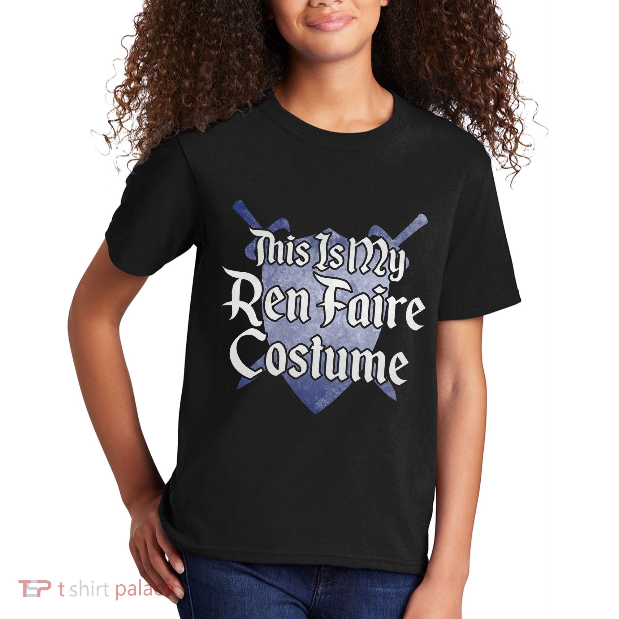 This Is My Ren Faire Costume Funny Renaissance Fair Graphic Kids T-Shirt