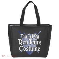 This Is My Ren Faire Costume Funny Renaissance Fair Graphic Tote Bag thumb 0