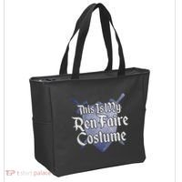 This Is My Ren Faire Costume Funny Renaissance Fair Graphic Tote Bag thumb 2