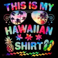This Is My Hawaiian Shirt Tie Dye Sunglasses Coffee Mug thumb 5