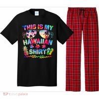 This Is My Hawaiian Shirt Tie Dye Sunglasses Pajama Set thumb 0