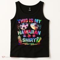 This Is My Hawaiian Shirt Tie Dye Sunglasses Tank Top thumb 2