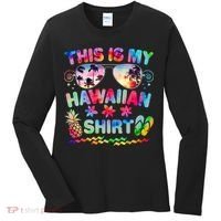 This Is My Hawaiian Shirt Tie Dye Sunglasses Women's Long Sleeve Shirt thumb 0