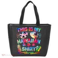 This Is My Hawaiian Shirt Tie Dye Sunglasses Tote Bag thumb 0