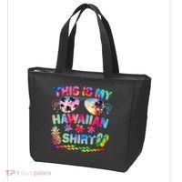 This Is My Hawaiian Shirt Tie Dye Sunglasses Tote Bag thumb 3