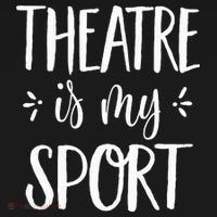 Theatre Is My Sport Theatre Gifts For Musical Actors Women's Hoodie thumb 2