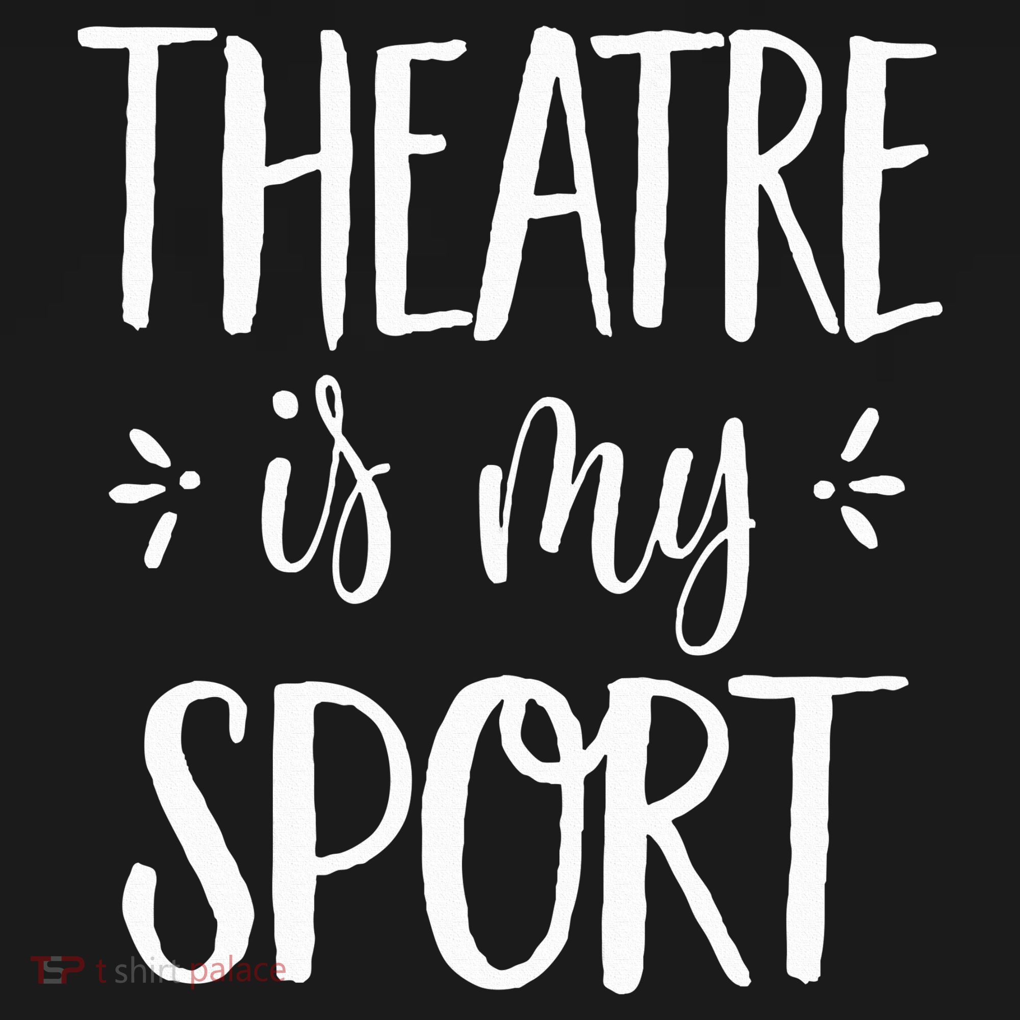 Theatre Is My Sport Theatre Gifts For Musical Actors Women's Hoodie