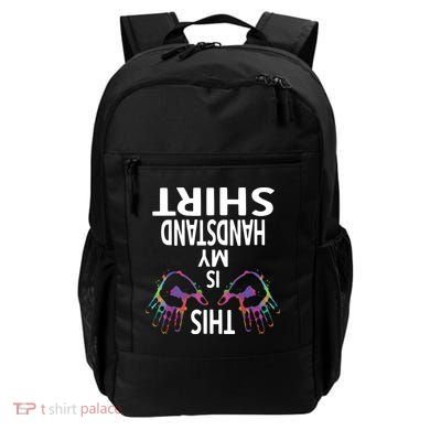 This Is My Handstand Shirts Gymnastics Gymnastics Training Backpack