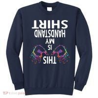 This Is My Handstand Shirts Gymnastics Gymnastics Training Sweatshirt thumb 0