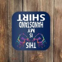 This Is My Handstand Shirts Gymnastics Gymnastics Training Coaster thumb 0