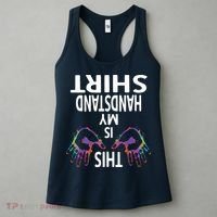 This Is My Handstand Shirts Gymnastics Gymnastics Training Women's Tank Top thumb 3