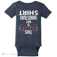 This Is My Handstand Shirts Gymnastics Gymnastics Training Baby Bodysuit thumb 0