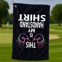 This Is My Handstand Shirts Gymnastics Gymnastics Training Golf Towel thumb 1