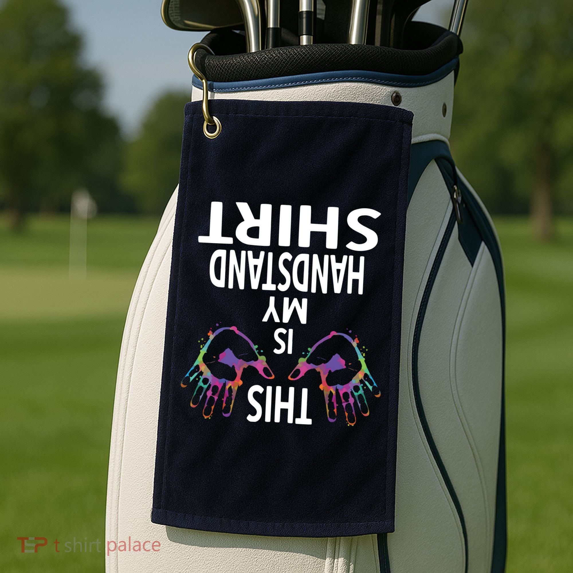 This Is My Handstand Shirts Gymnastics Gymnastics Training Golf Towel