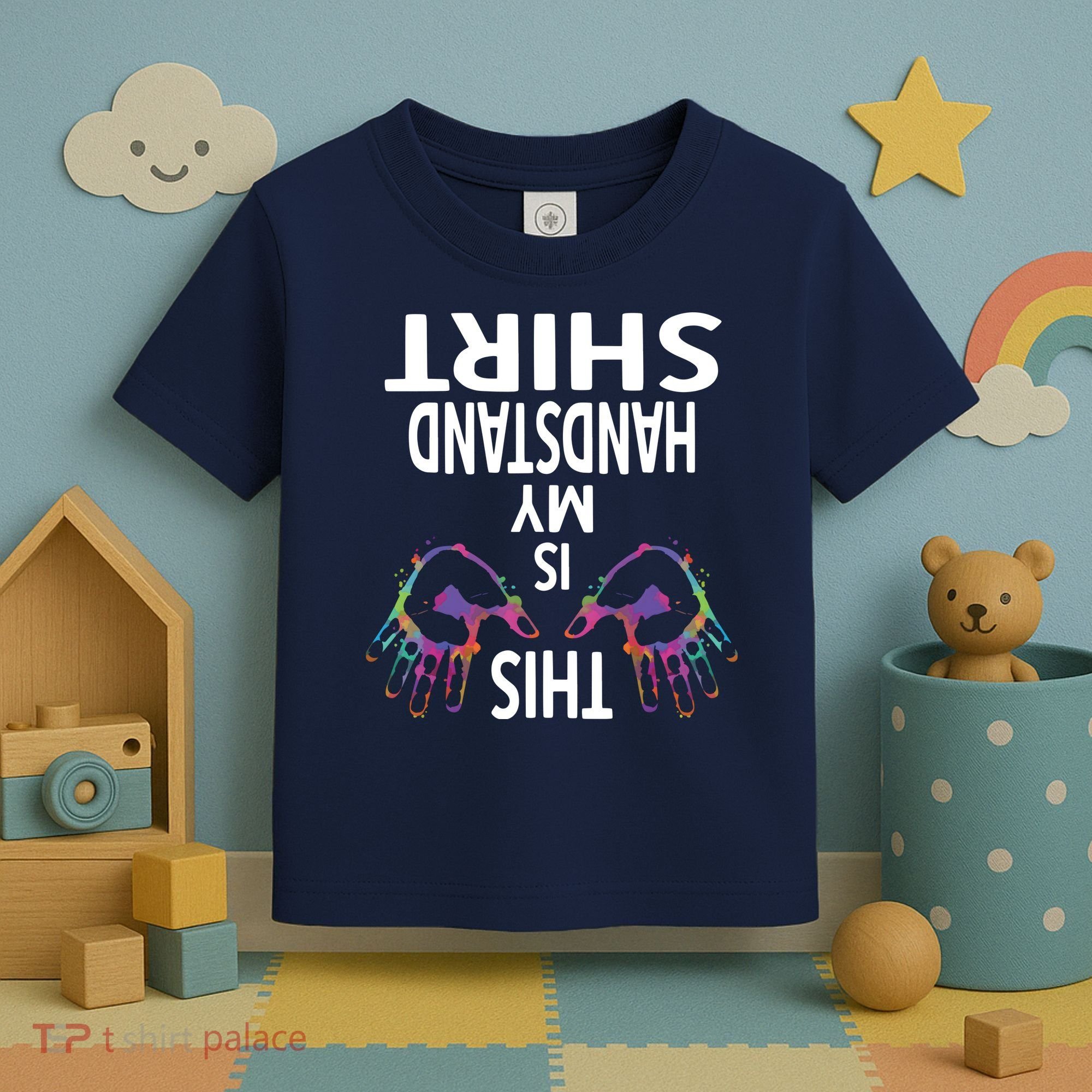 This Is My Handstand Shirts Gymnastics Gymnastics Training Toddler T-Shirt