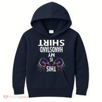 This Is My Handstand Shirts Gymnastics Gymnastics Training Kids Hoodie thumb 0