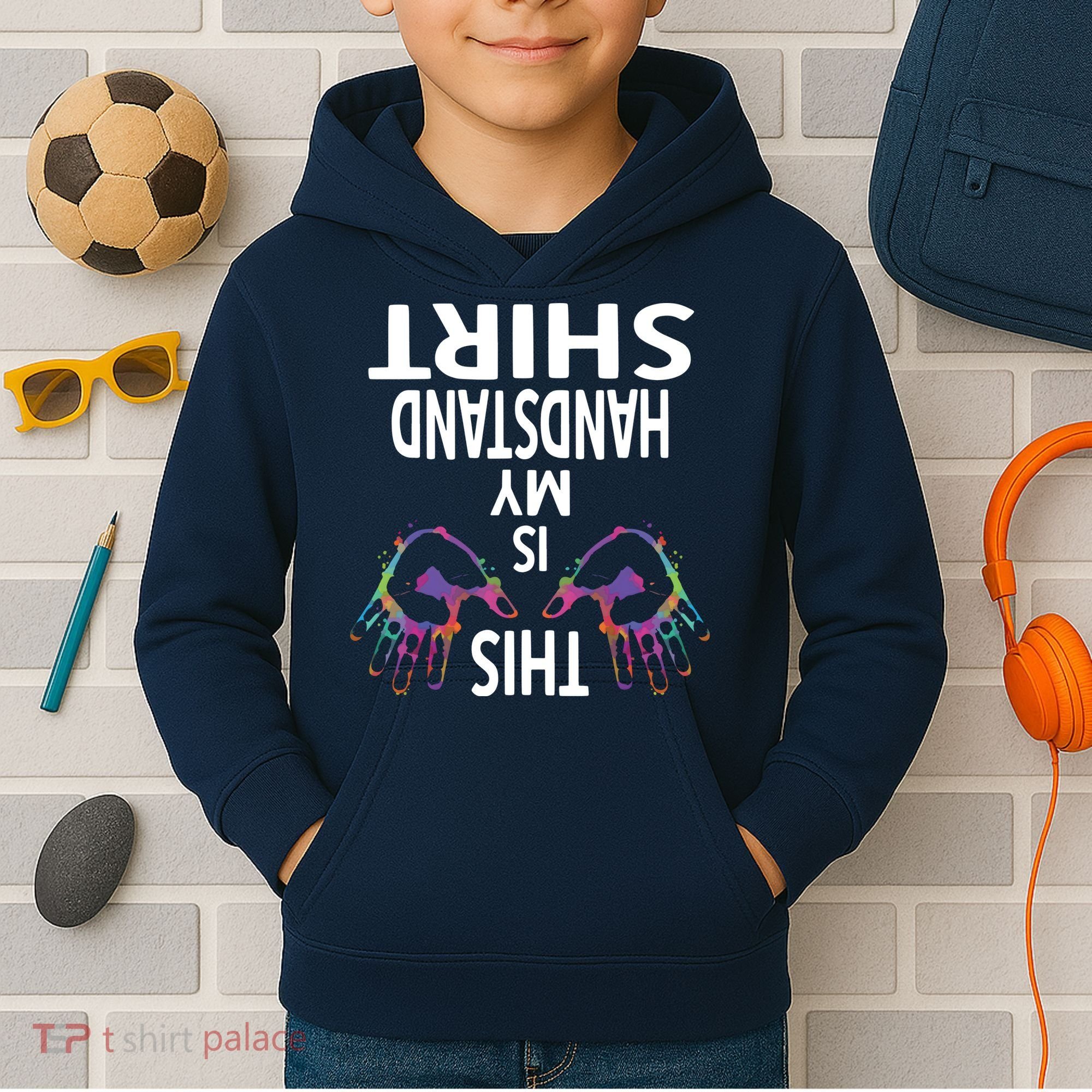 This Is My Handstand Shirts Gymnastics Gymnastics Training Kids Hoodie