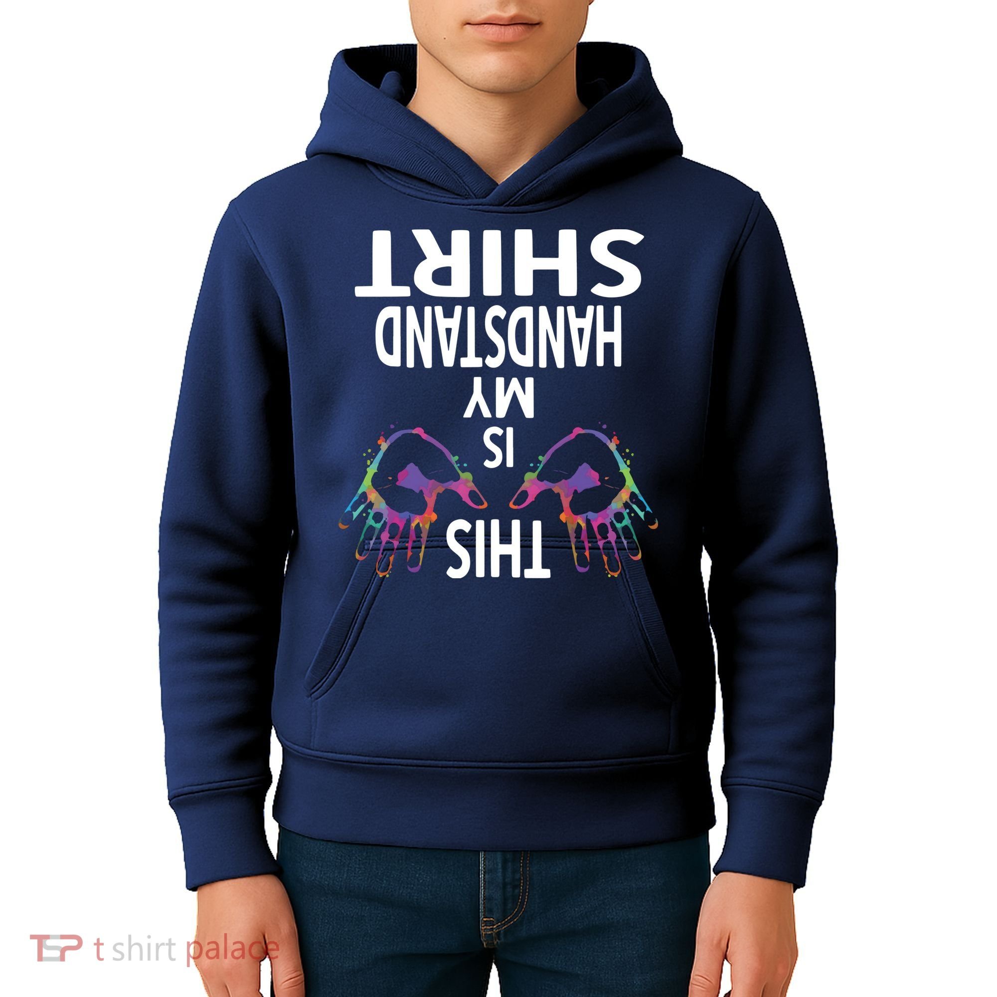 This Is My Handstand Shirts Gymnastics Gymnastics Training Kids Hoodie