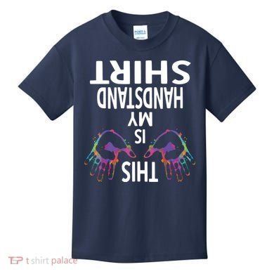 This Is My Handstand Shirts Gymnastics Gymnastics Training Kids T-Shirt
