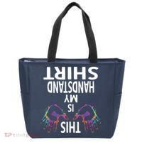 This Is My Handstand Shirts Gymnastics Gymnastics Training Tote Bag thumb 0