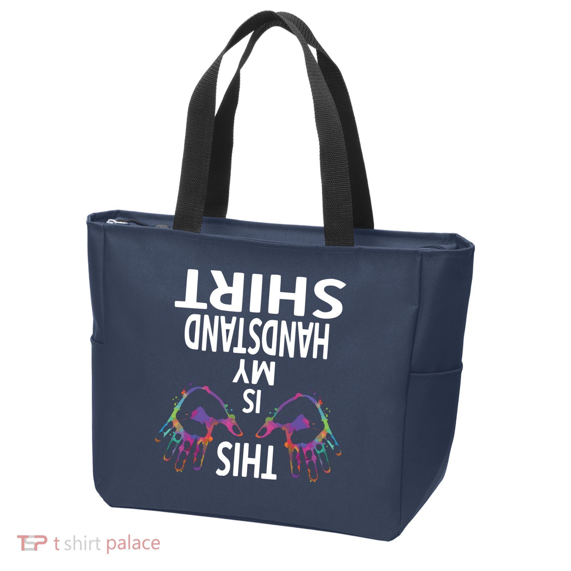 This Is My Handstand Shirts Gymnastics Gymnastics Training Tote Bag