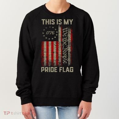This Is My Pride Flag Usa American Women's Sweatshirt