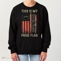 This Is My Pride Flag Usa American Women's Sweatshirt thumb 0