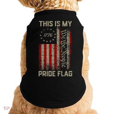 This Is My Pride Flag Usa American Doggie Tank