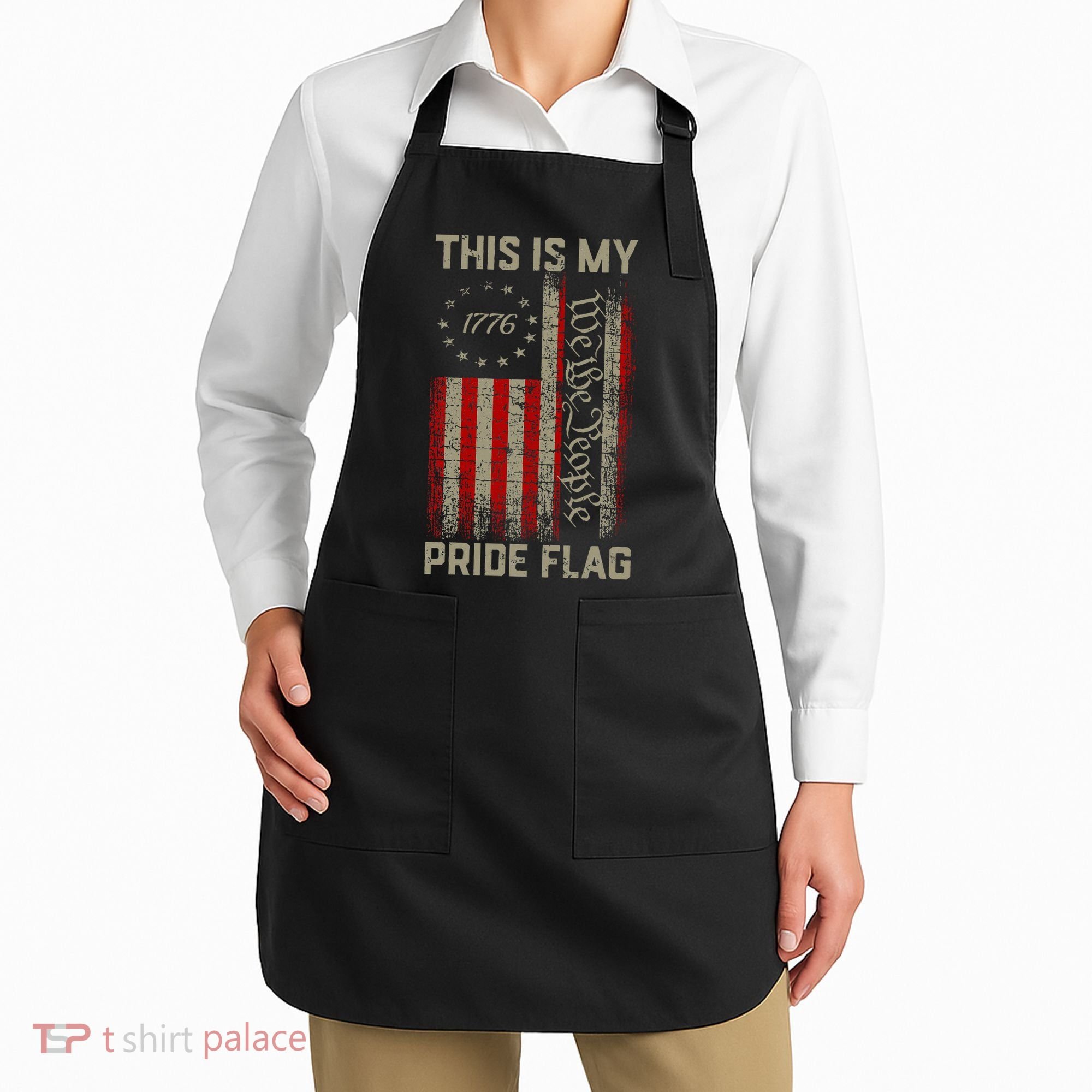 This Is My Pride Flag Usa American Apron
