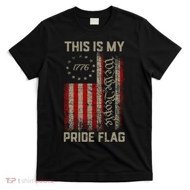This Is My Pride Flag Usa American T-Shirt
